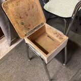 Ensemble table chaises tabouret formica