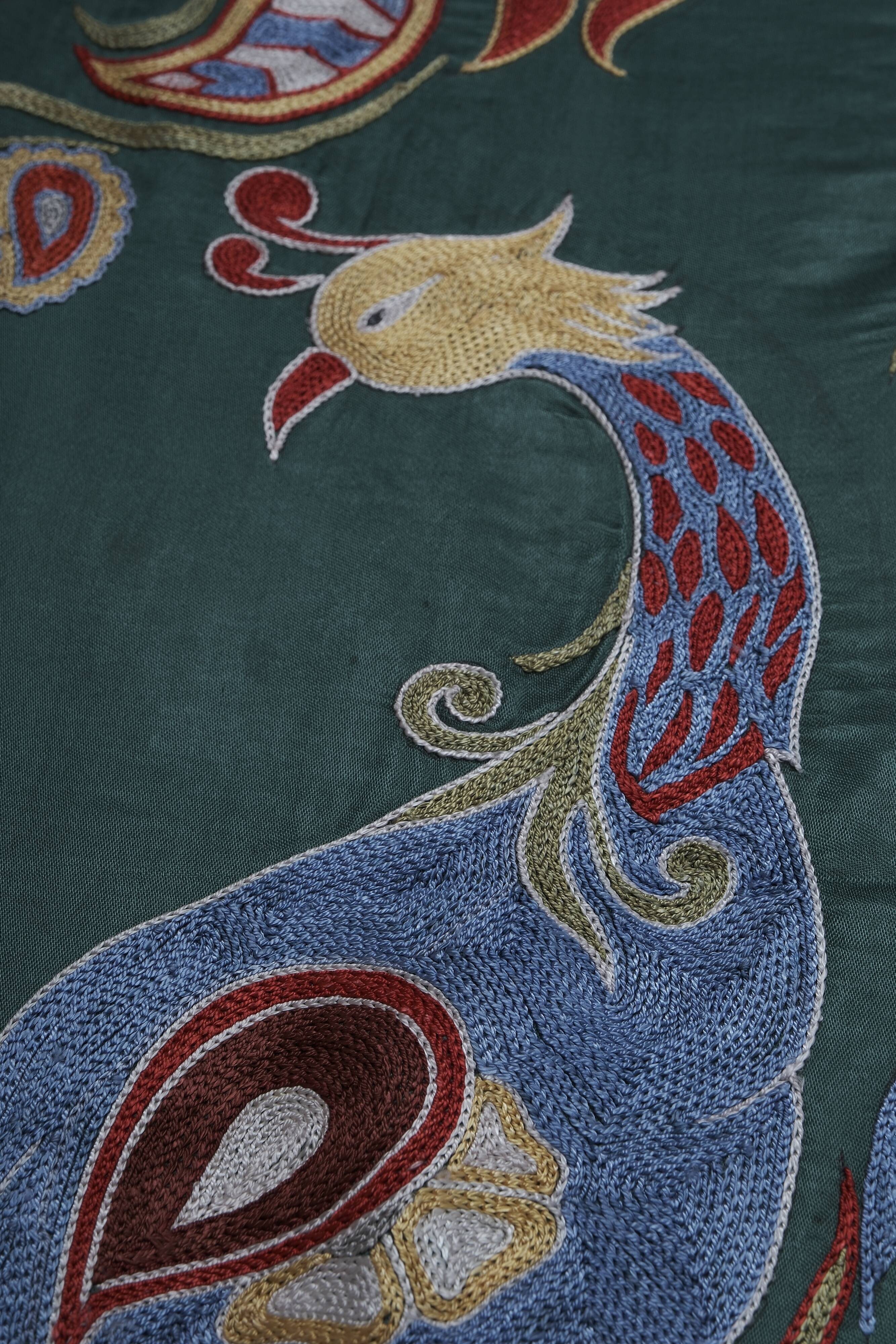 Hand knotted rug, vintage turkish rug 53x184 cm