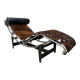 Cassina LC4 Le Corbusier original (signed) in cowhide, in new condition.
