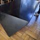 Large lacquered wood and granite desk 1980