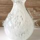 Atypical Murano Marbled Glass Vase Venetian Glassmakers Fish Design