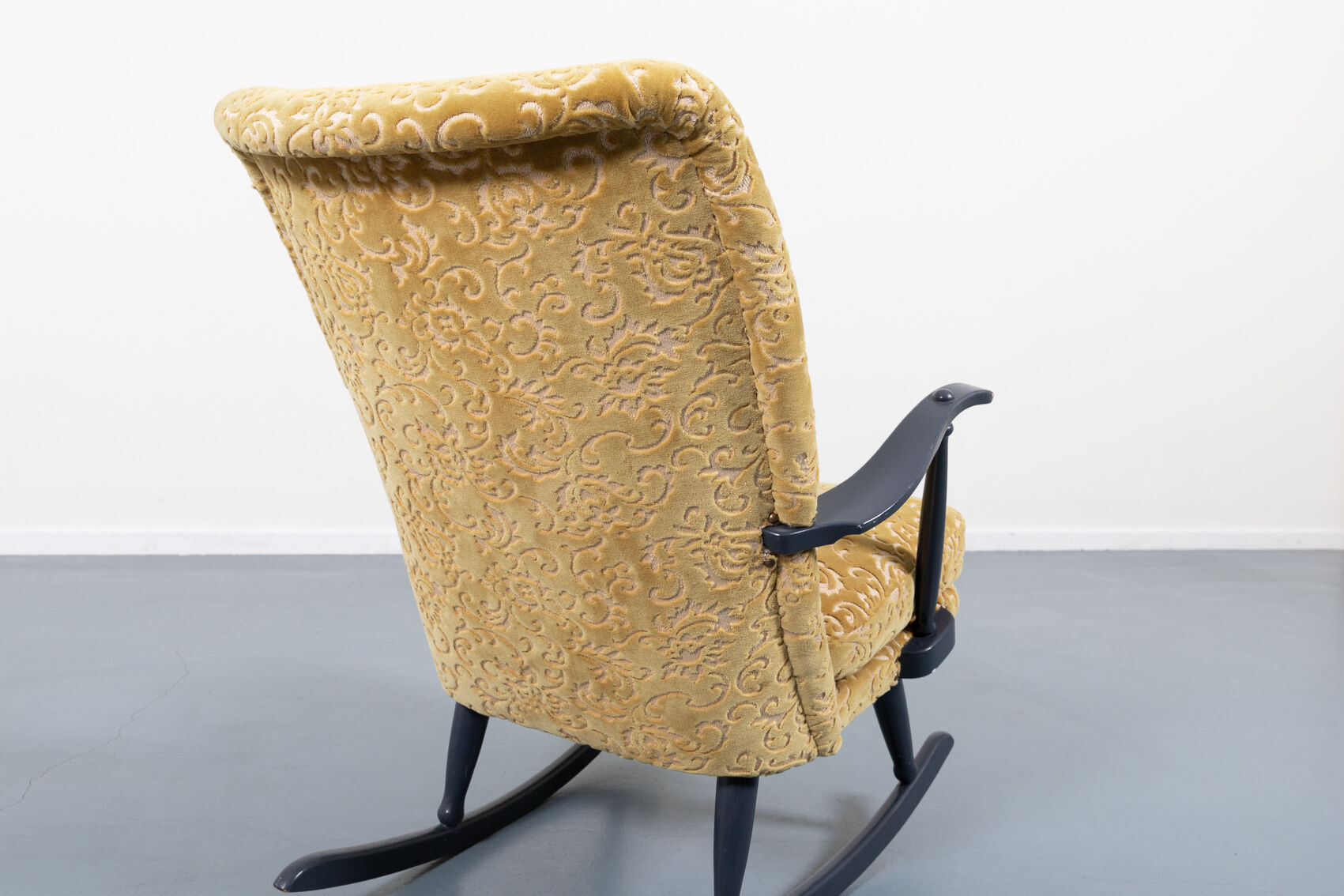 Mid-century Swedish rocking chair from the 1950s