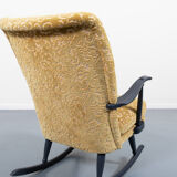 Mid-century Swedish rocking chair from the 1950s