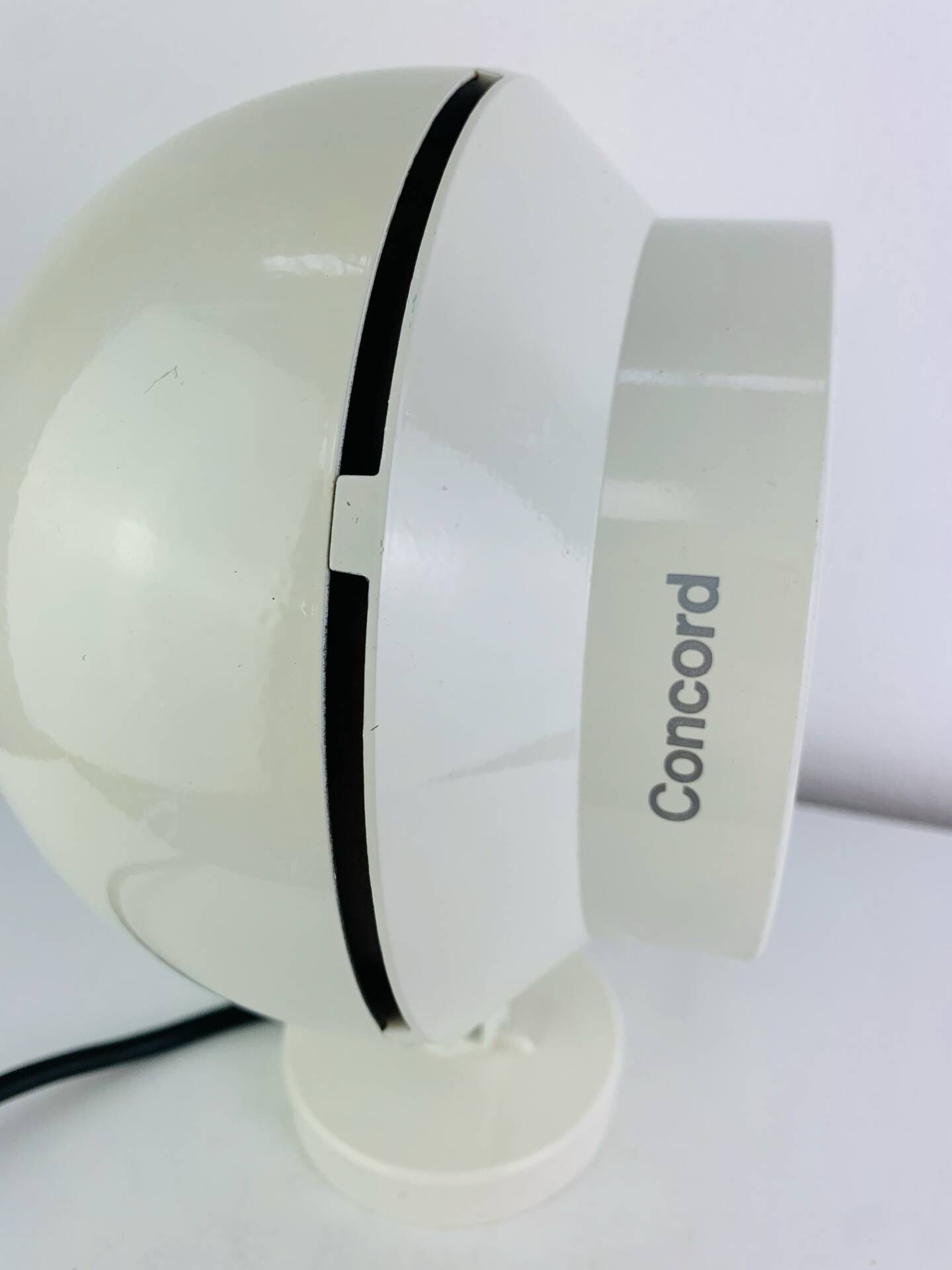 Spotlight wall lamp eyeball Space Age Concord, 1960s