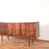 Mid-Century Polish Walnut Sideboard from Bytomskie Fabryki Mebli, 1960s.