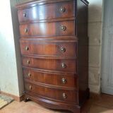 Large English chest of drawers - mahogany