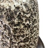 Vintage brown beige ceramic vase