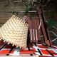 Flexible wall wall light in Scandinavian accordion 60s