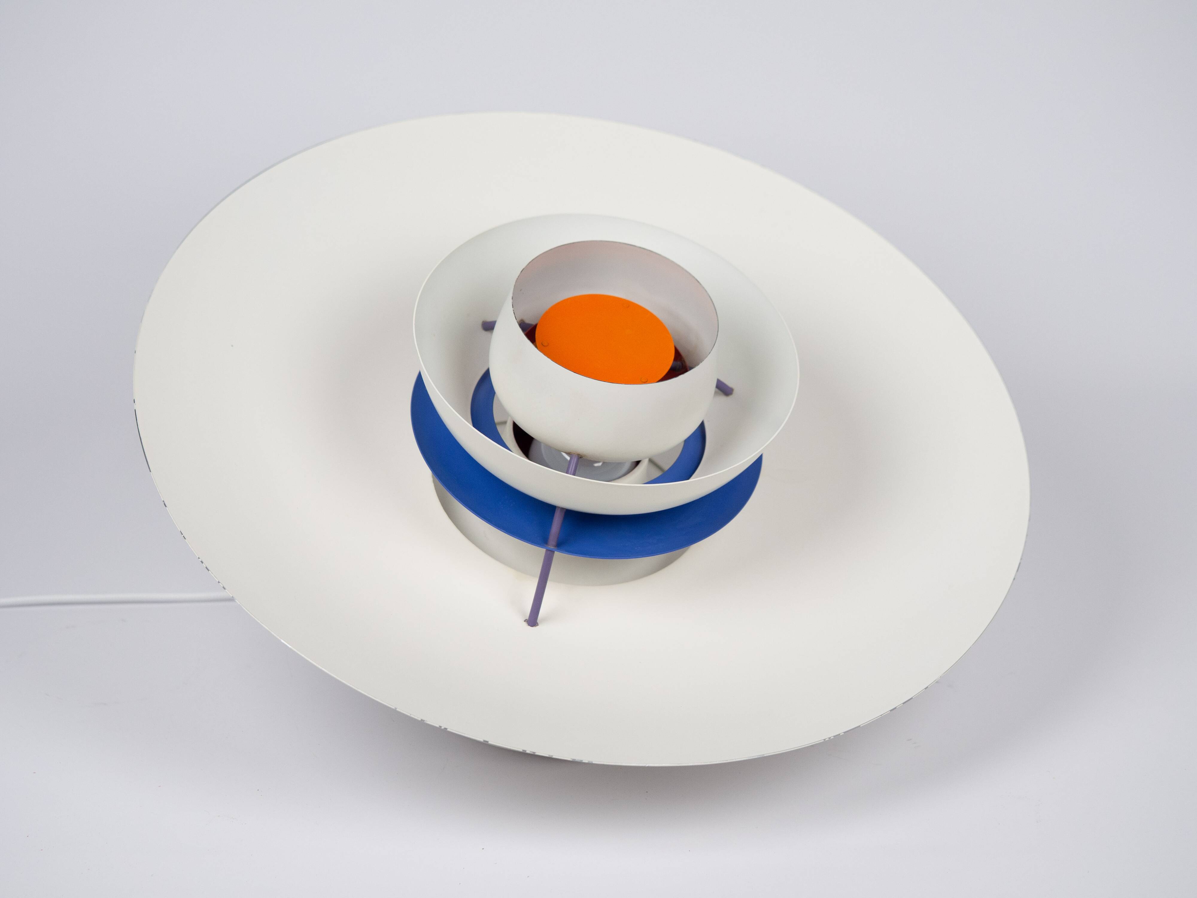 Danish vintage pendant lamp PH 5 by Poul Henningsen, Louis Poulsen, 1958