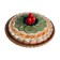 Fruit tart dish barbotine "fruit tart" Silea