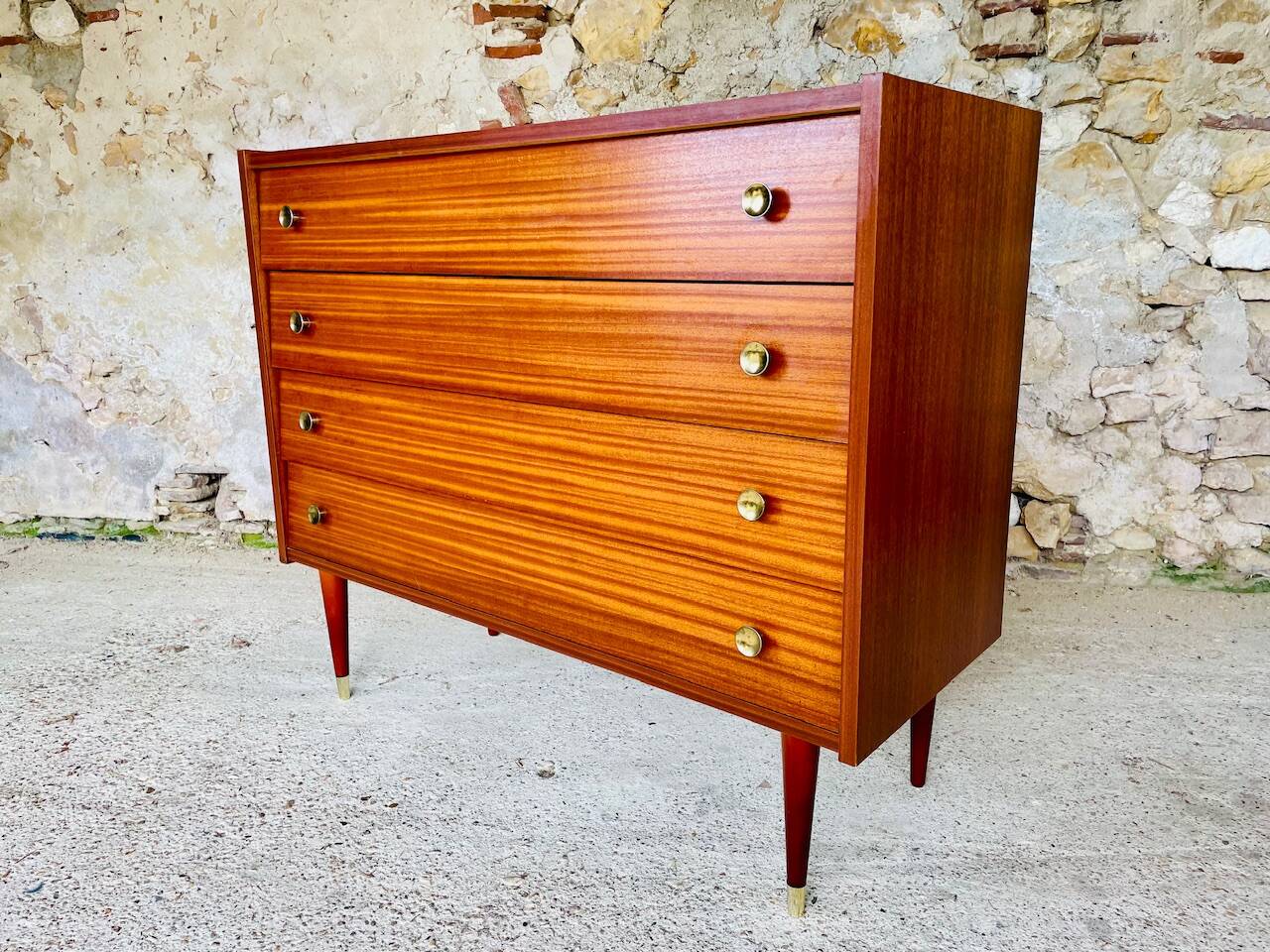 Large vintage order 4 drawers circa 70