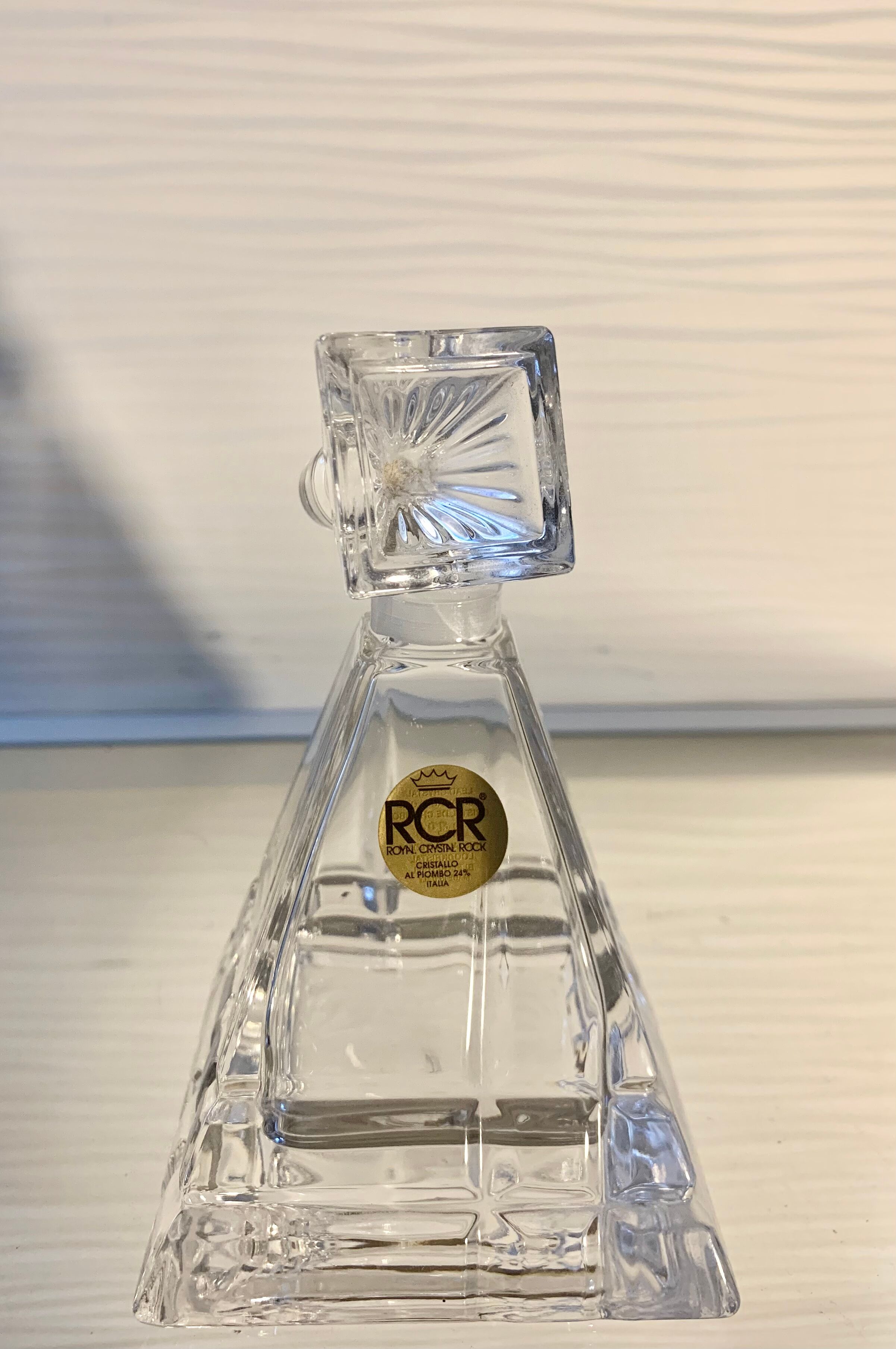 Trio RCR crystal perfume bottles