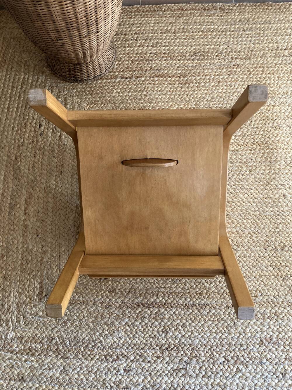 Scandinavian style wooden children's chair