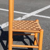 Child chair rope sitting, 1960