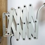 Grey German Industrial Scissor Wall Lamp from SIS, 1960s