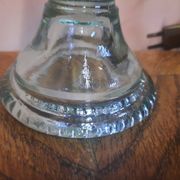 Bougeoir en verre