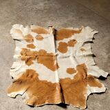 Tapis peau de vache vintage 1970