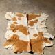 Vintage cowhide rug 1970