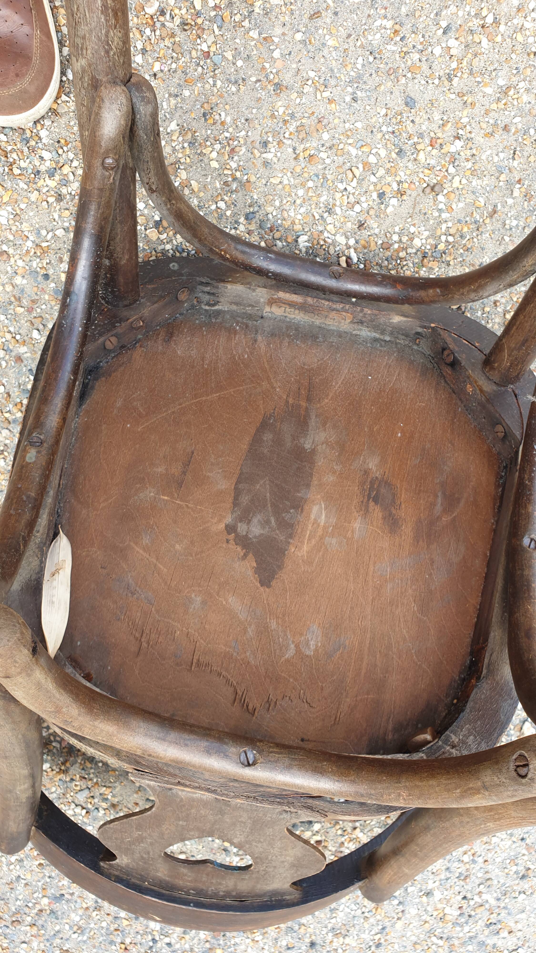 Pair of fischel bistro chairs