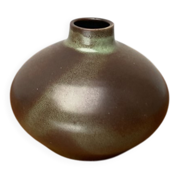 Mid-Century German Minimalist Studio Pottery Vase by Siegfried Gramann for Töpferhof Römhild, 1960s