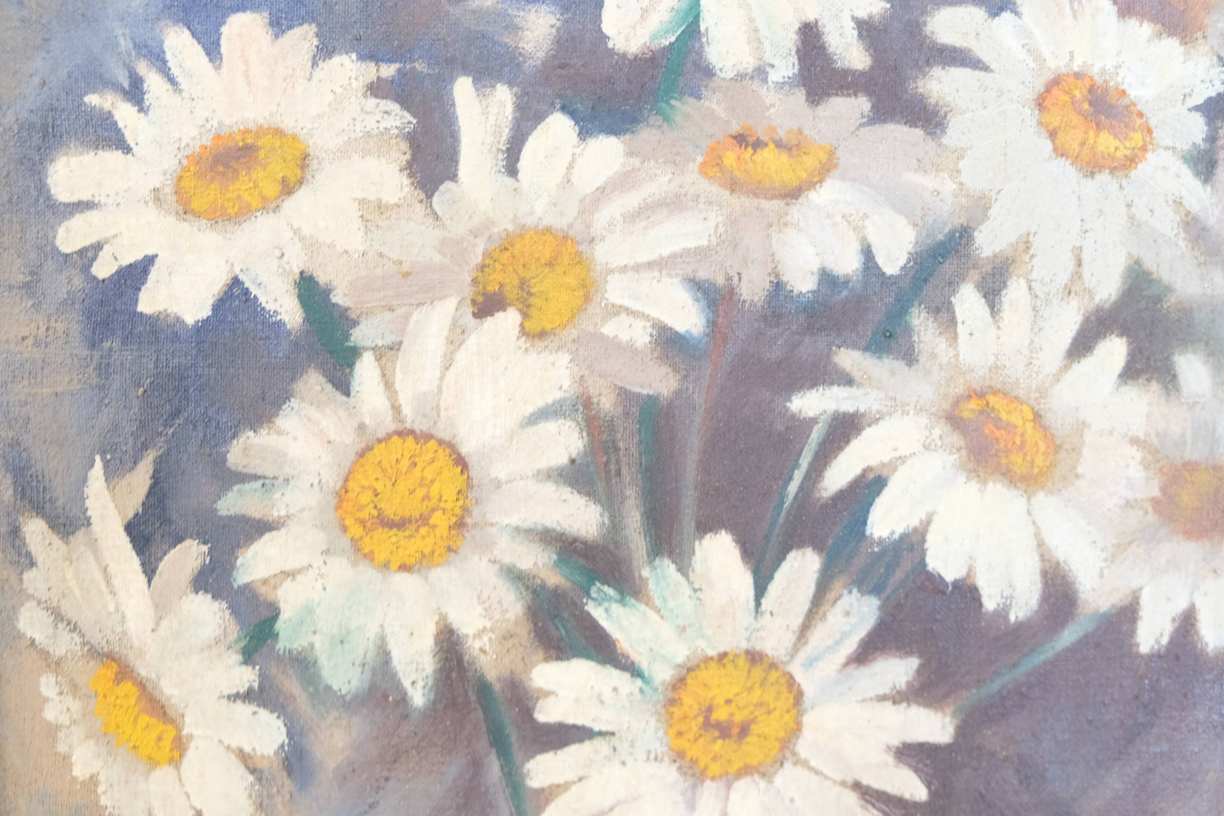 Oil on canvas Marguerite