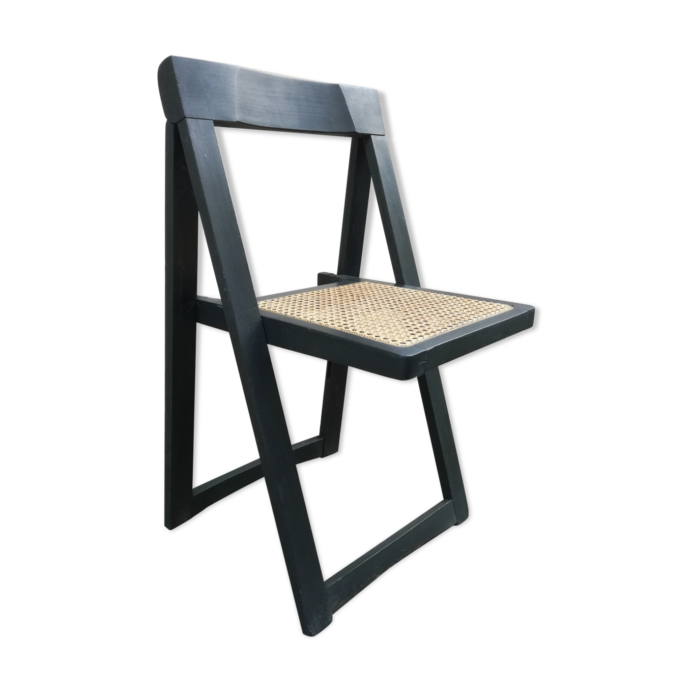 Chaise pliante design italien  Selency