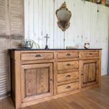 Old restored buffet style professional furniture