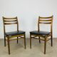 Paire de chaises scandinaves années 60