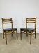 Paire de chaises scandinaves années 60