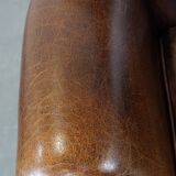Sheep leather armchair