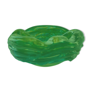cendrier en verre soufflé