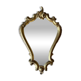 Louis XV style mirror in gold color
