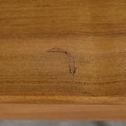 Small walnut console table, Restoration period – early 19th century.