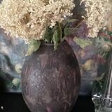 Vintage ceramic vase stamped numbered dimension: height -32cm- diameter -23.5cm-