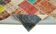 Hand-Knotted Oriental Overdyed 205 cm x 300 cm Multicolor Patchwork Carpet