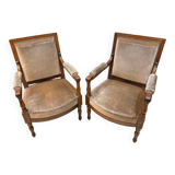 Paire de fauteuils d’apparat