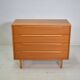 Chest of drawers by WK Möbel 1960s teak sideboard vintage Scandinavian