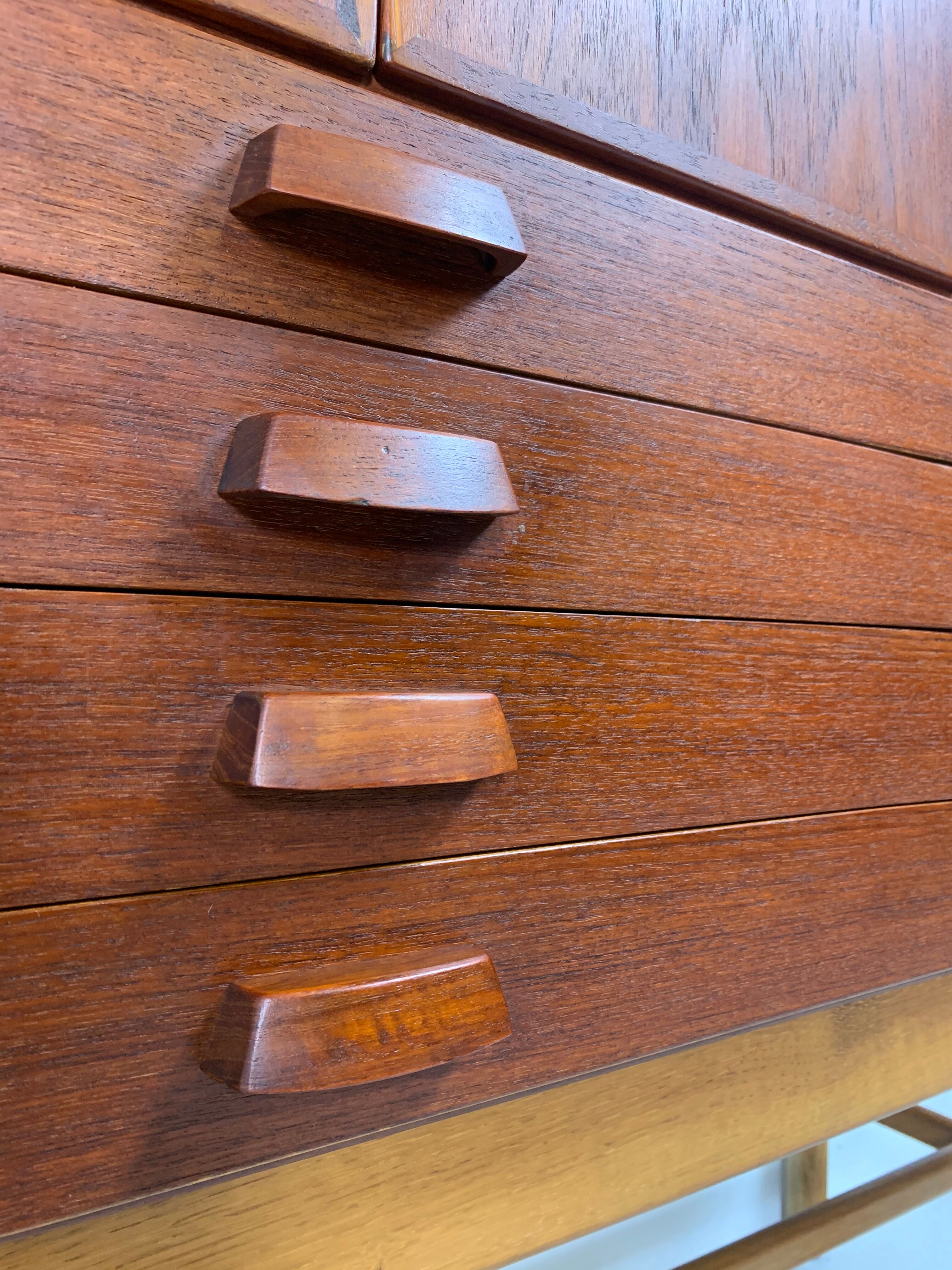 Danois midcentury teck highboard 1960s