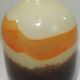 Murano/vintage multicolor glass flower vase