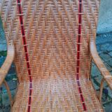 Rattan armchair from the 1920s