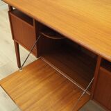 Teak desk, Danish design, 1970s, designer: Gunnar Nielsen, manufacturer: Tibergaard