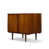 Small Danish rosewood sideboard by E. Brouer for Brouer Møbelfabrik, 1960s