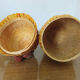 Box "owl" in rattan bamboo 70s