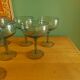 8 glasses in blown glass from Biot (cocktail, fruit cup)