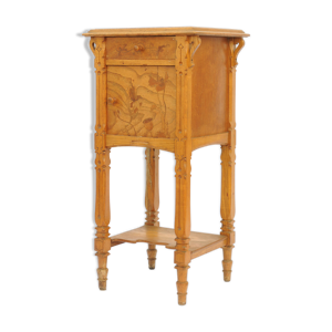 Table de chevet art Nouveau