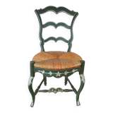 Provençal straw chair from the 18th century.