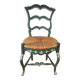 Provençal straw chair from the 18th century.