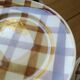 6 assiettes à dessert Moulin des Loups vintage  Ecossais