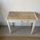 Small old wooden table
