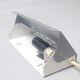 Modernist wall light with a grey pivoting shade from the 1980s.